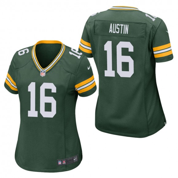 Women's Green Bay Packers Tavon Austin Green Game Jersey