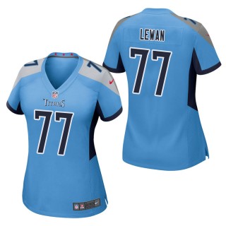 Women's Tennessee Titans Taylor Lewan Light Blue Game Jersey