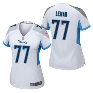 Women's Tennessee Titans Taylor Lewan White Game Jersey