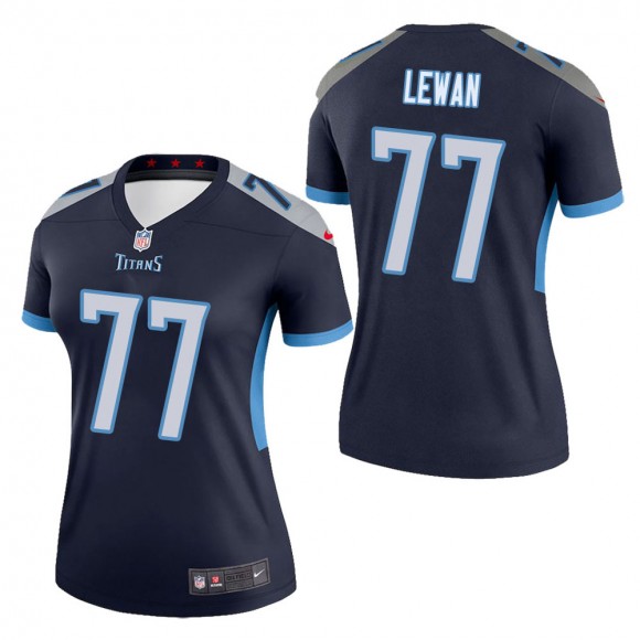 Women's Tennessee Titans Taylor Lewan Navy Legend Jersey