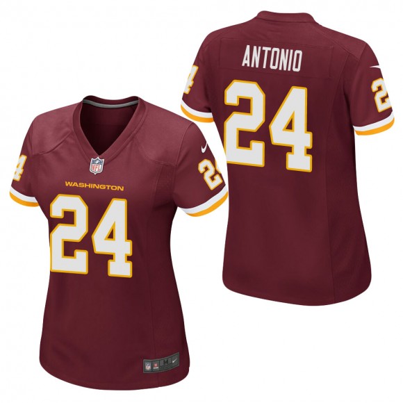 Women's Washington Football Team Team Antonio Burgundy Game Jersey