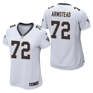 Women's New Orleans Saints Terron Armstead White Game Jersey