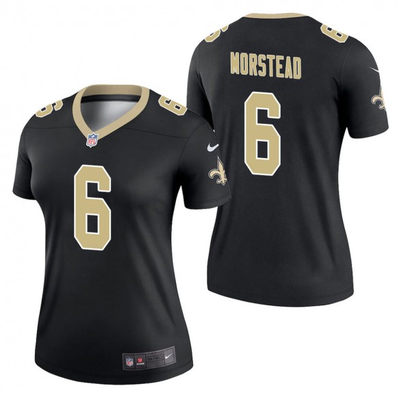 Women's New Orleans Saints Thomas Morstead Black Legend Jersey