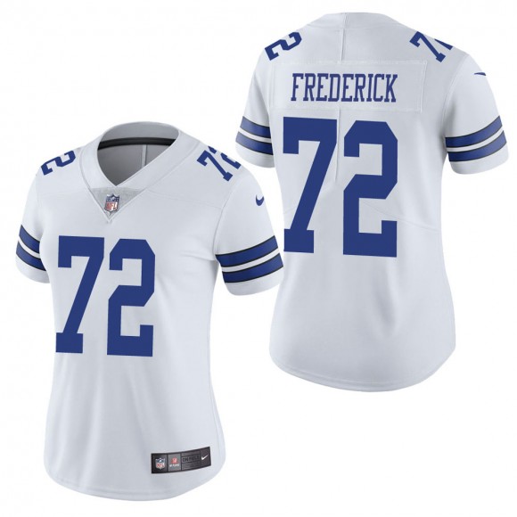 Women's Dallas Cowboys Travis Frederick White Vapor Untouchable Limited Jersey