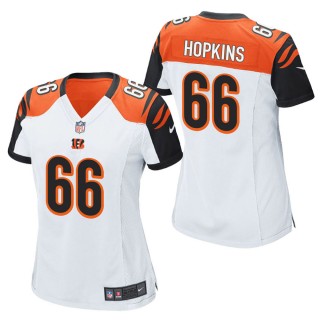 Women's Cincinnati Bengals Trey Hopkins White Game Jersey