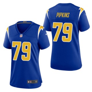 Women's Los Angeles Chargers Trey Pipkins Royal 2nd Alternate Game Jersey