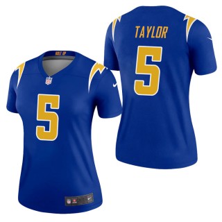 Women's Los Angeles Chargers Tyrod Taylor Royal 2nd Alternate Legend Jersey