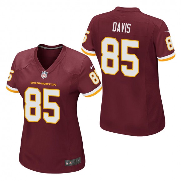 Women's Washington Football Team Vernon Davis Burgundy Game Jersey