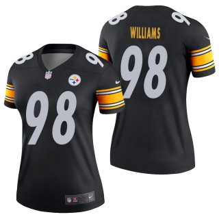 Women's Pittsburgh Steelers Vince Williams Black Legend Jersey