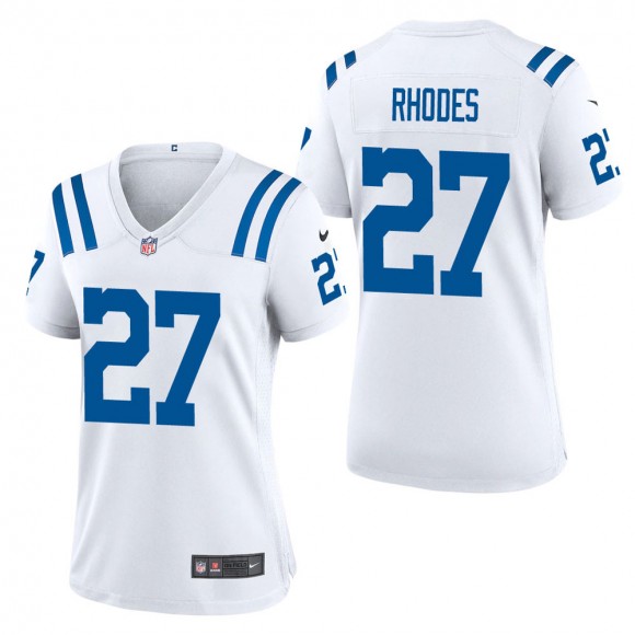 Women's Indianapolis Colts Xavier Rhodes White Game Jersey