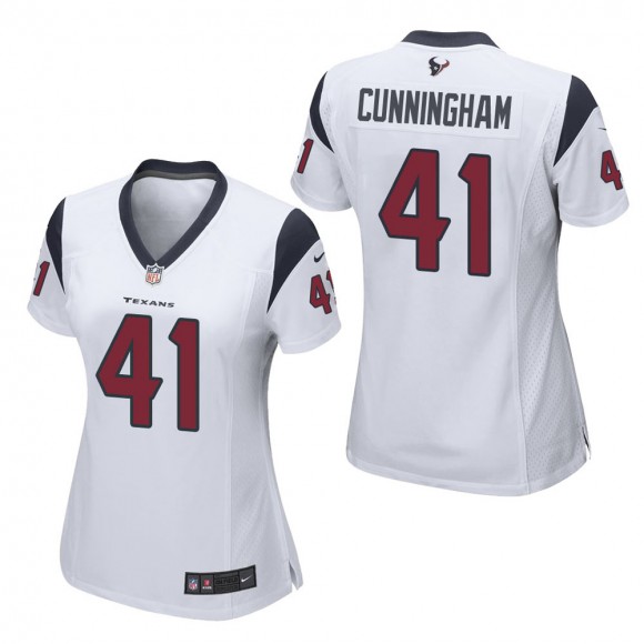 Women's Houston Texans Zach Cunningham White Game Jersey