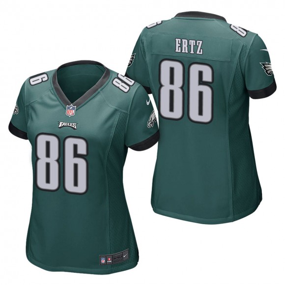 Women's Philadelphia Eagles Zach Ertz Green Game Jersey