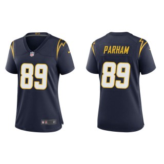 Women's Los Angeles Chargers Donald Parham #89 Navy Alternate Game Jersey