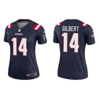 Women's New England Patriots Garrett Gilbert #14 Navy Legend Jersey