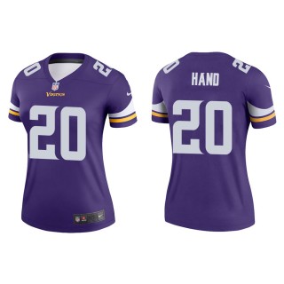 Women's Minnesota Vikings Harrison Hand #20 Purple Legend Jersey