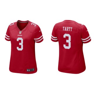 Women's San Francisco 49ers Jaquiski Tartt #3 Scarlet Game Jersey