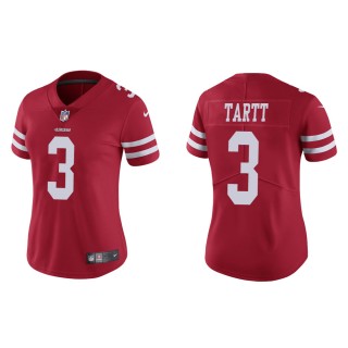 Women's San Francisco 49ers Jaquiski Tartt #3 Scarlet Vapor Limited Jersey