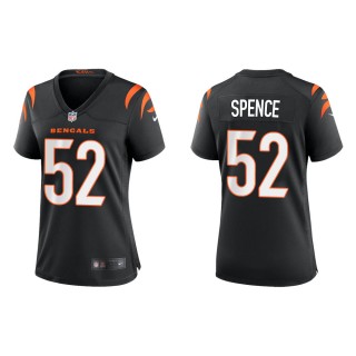 Women's Cincinnati Bengals Noah Spence #52 Black Game Jersey
