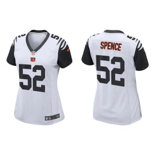 Women's Cincinnati Bengals Noah Spence #52 White Alternate Game Jersey