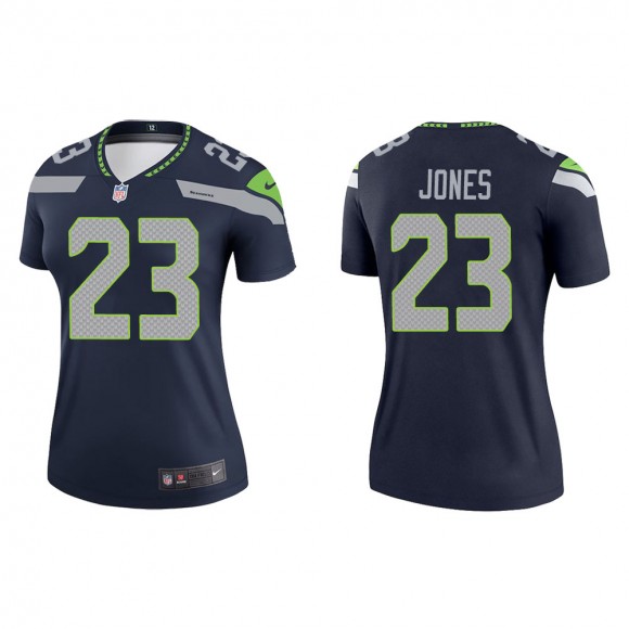 Women's Seattle Seahawks Sidney Jones #23 Navy Legend Jersey