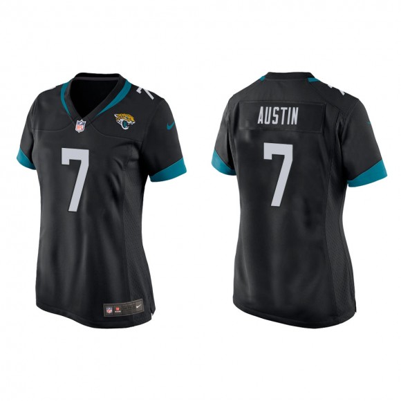 Women's Jacksonville Jaguars Tavon Austin #7 Black Game Jersey