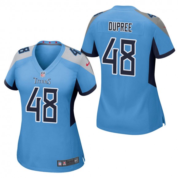 Women's Tennessee Titans Bud Dupree Light Blue Game Jersey