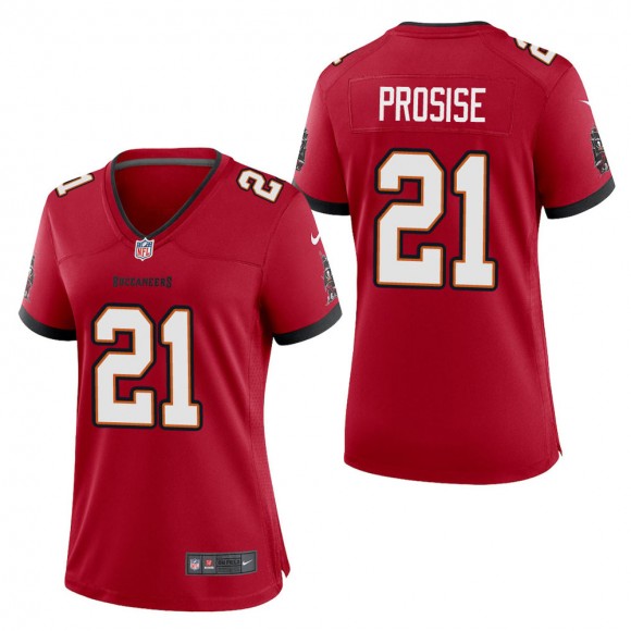 Women's Tampa Bay Buccaneers C.J. Prosise Red Game Jersey