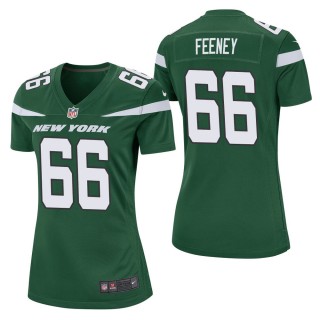 Women's New York Jets Dan Feeney Green Game Jersey
