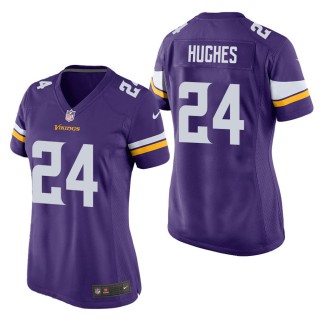 Women's Minnesota Vikings Mike Hughes Purple Game Jersey