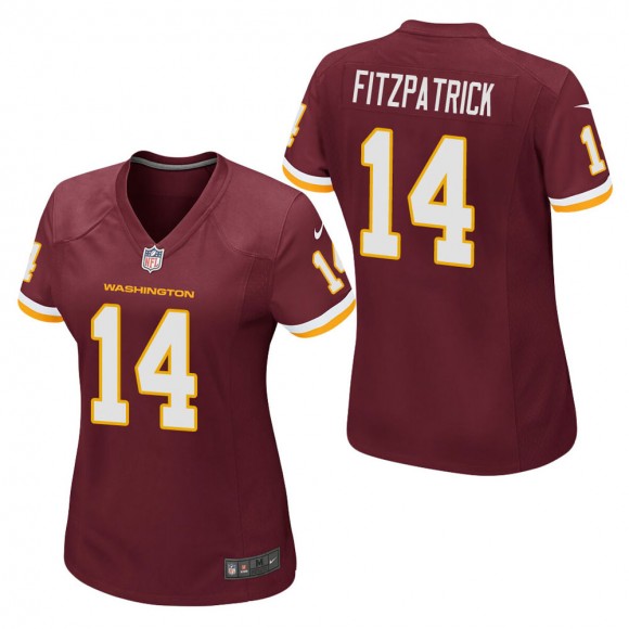 Women's Washington Football Team Ryan Fitzpatrick Burgundy Game Jersey