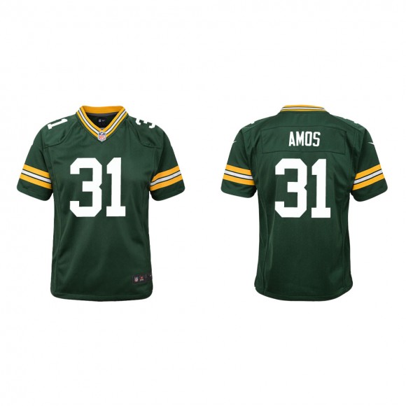 Youth Green Bay Packers Adrian Amos #31 Green Game Jersey