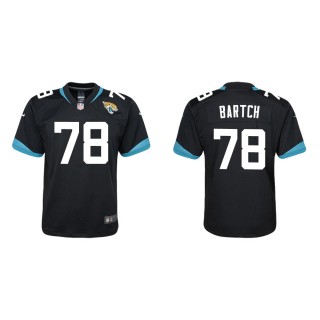 Youth Jacksonville Jaguars Ben Bartch #78 Black Game Jersey