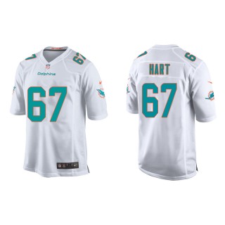 Youth Miami Dolphins Bobby Hart #67 White Game Jersey