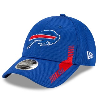 Youth Buffalo Bills Royal 2021 NFL Sideline Home 9FORTY Adjustable Hat