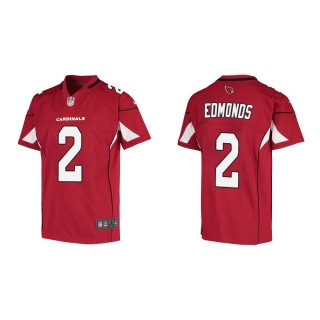 Youth Arizona Cardinals Chase Edmonds #2 Cardinal Game Jersey