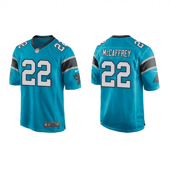 Youth Carolina Panthers Christian McCaffrey #22 Blue Game Jersey