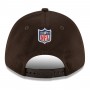 Youth Cleveland Browns Brown 2021 NFL Sideline Home 9FORTY Adjustable Hat