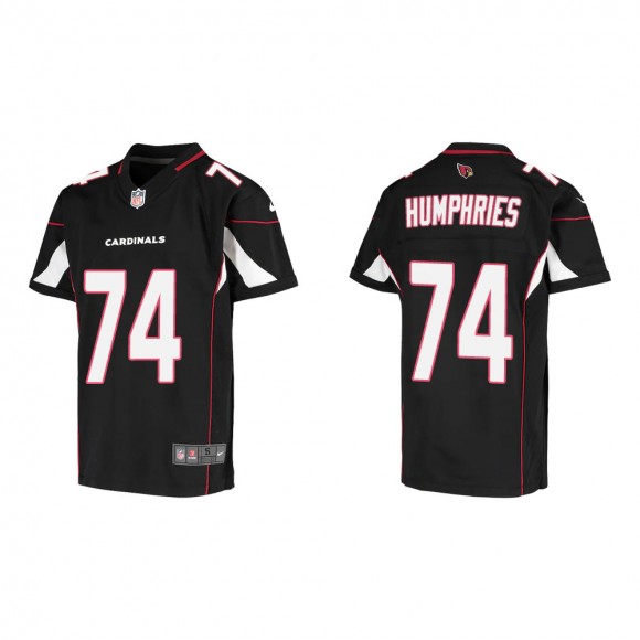 Youth Arizona Cardinals D.J. Humphries #74 Black Game Jersey