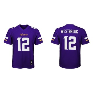 Youth Minnesota Vikings Dede Westbrook #12 Purple Game Jersey