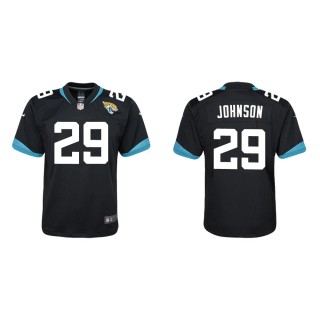 Youth Jacksonville Jaguars Duke Johnson #29 Black Game Jersey