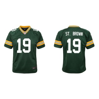 Youth Green Bay Packers Equanimeous St. Brown #19 Green Game Jersey