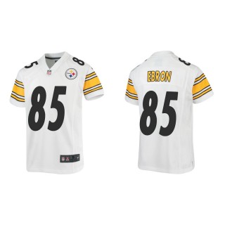 Youth Pittsburgh Steelers Eric Ebron #85 White Game Jersey
