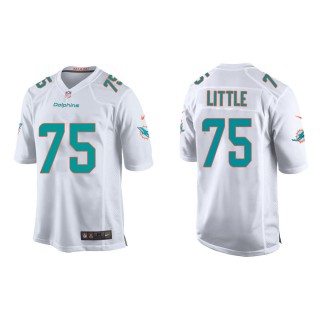 Youth Miami Dolphins Greg Little #75 White Game Jersey