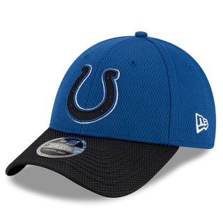 Youth Indianapolis Colts Royal Black 2021 NFL Sideline Home 9FORTY Adjustable Hat