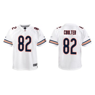 Youth Chicago Bears Isaiah Coulter #82 White Game Jersey