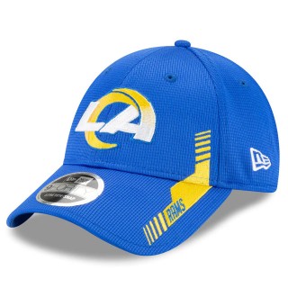 Youth Los Angeles Rams Royal 2021 NFL Sideline 9FORTY Adjustable Hat