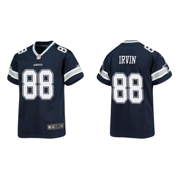 Youth Dallas Cowboys Michael Irvin #88 Navy Game Jersey