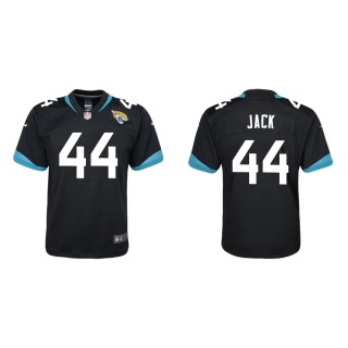 Youth Jacksonville Jaguars Myles Jack #44 Black Game Jersey