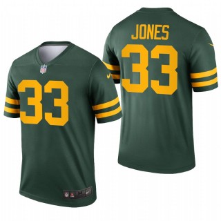 Packers Aaron Jones Throwback Green Legend Jersey