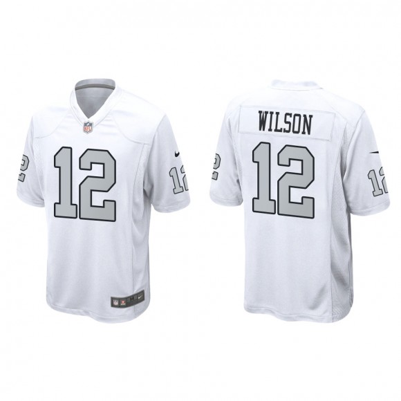 Men's Las Vegas Raiders Albert Wilson White Alternate Game Jersey